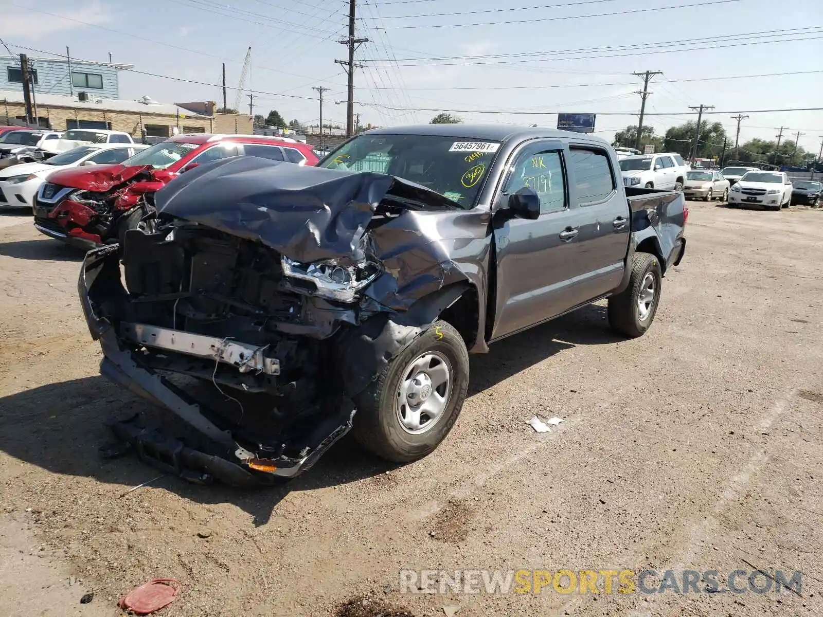 9 Фотография поврежденного автомобиля 5TFAX5GN9KX149676 TOYOTA TACOMA 2019