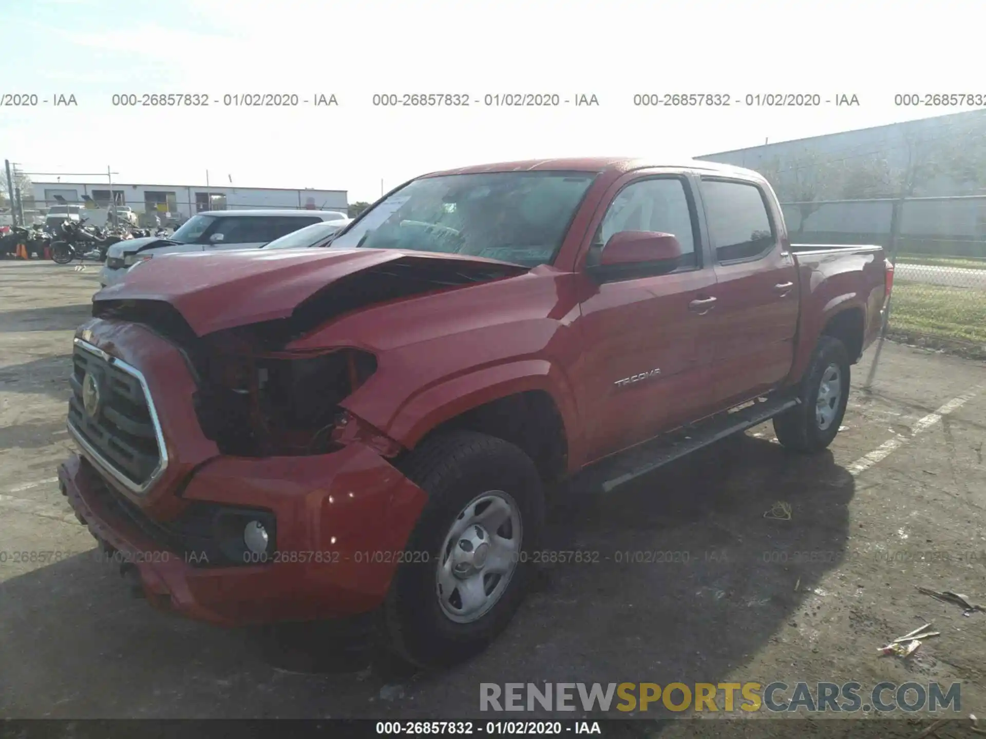 2 Фотография поврежденного автомобиля 5TFAX5GN9KX150231 TOYOTA TACOMA 2019