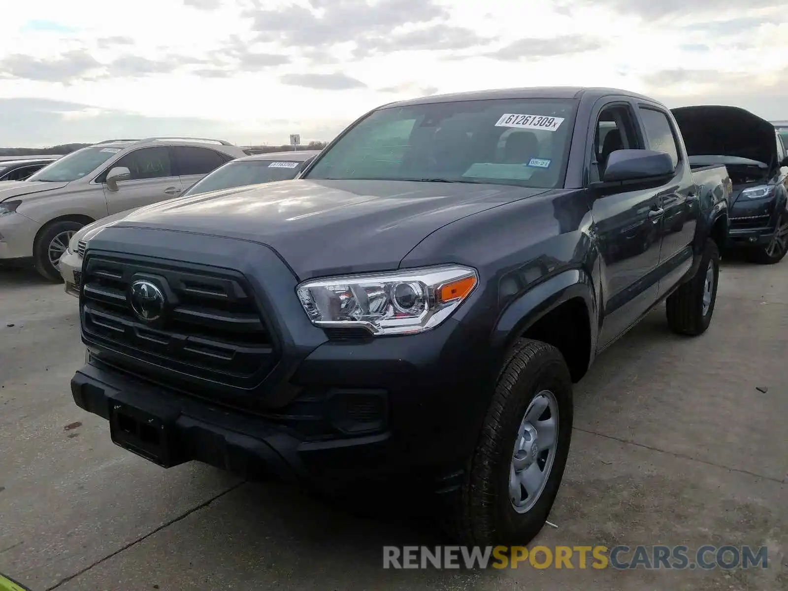 2 Photograph of a damaged car 5TFAX5GN9KX150357 TOYOTA TACOMA 2019