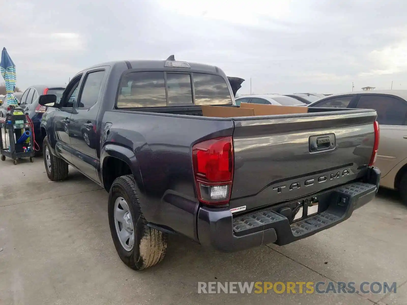 3 Photograph of a damaged car 5TFAX5GN9KX150357 TOYOTA TACOMA 2019