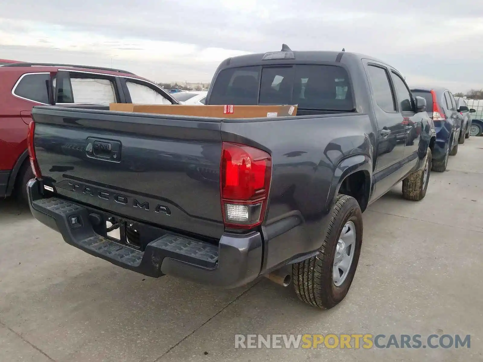 4 Photograph of a damaged car 5TFAX5GN9KX150357 TOYOTA TACOMA 2019