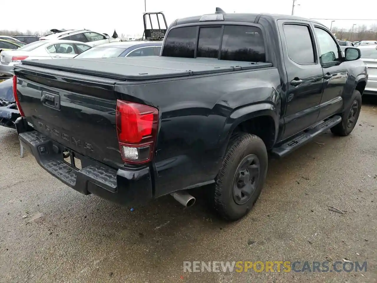 4 Фотография поврежденного автомобиля 5TFAX5GN9KX151900 TOYOTA TACOMA 2019