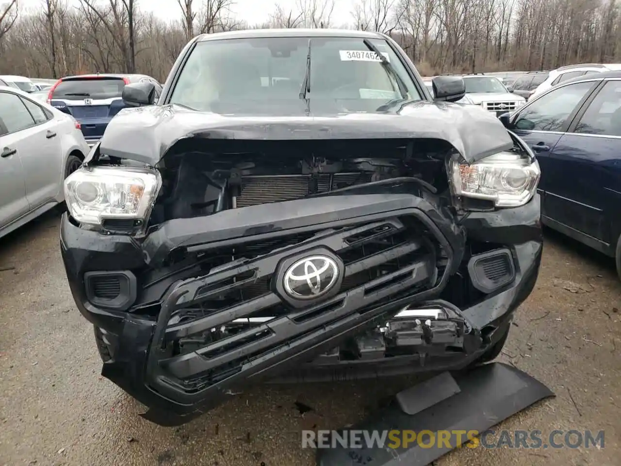 9 Photograph of a damaged car 5TFAX5GN9KX151900 TOYOTA TACOMA 2019