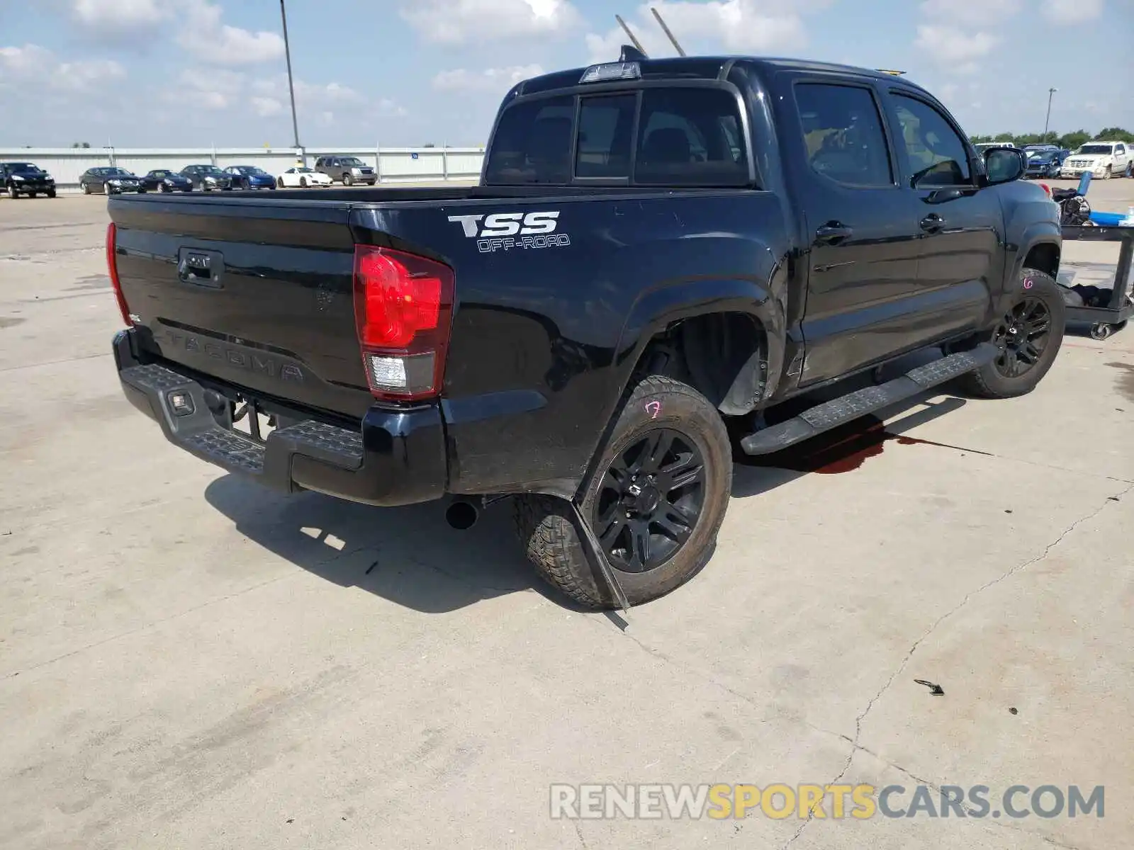 4 Photograph of a damaged car 5TFAX5GN9KX156241 TOYOTA TACOMA 2019