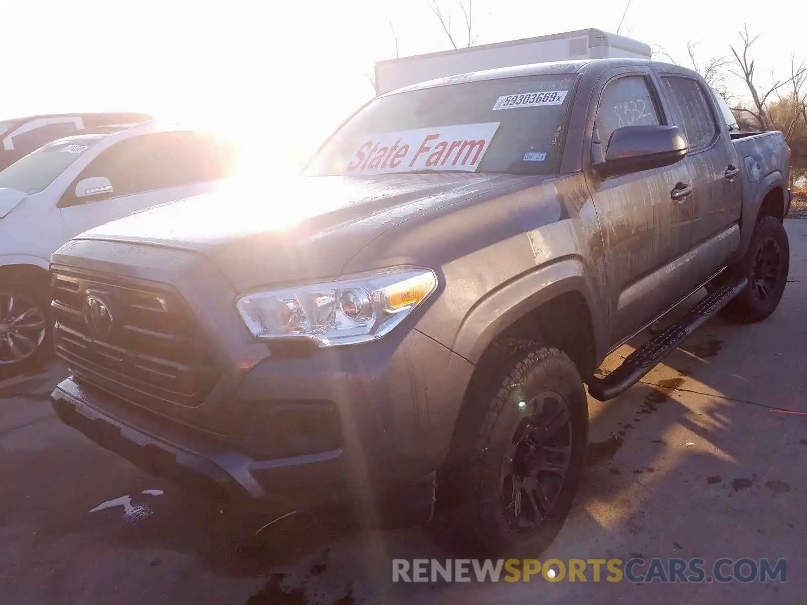 2 Photograph of a damaged car 5TFAX5GN9KX157213 TOYOTA TACOMA 2019