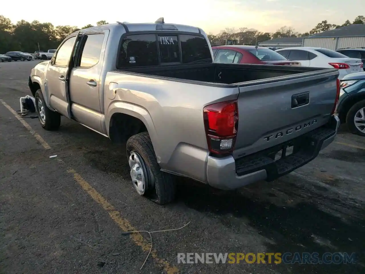 3 Photograph of a damaged car 5TFAX5GN9KX157793 TOYOTA TACOMA 2019