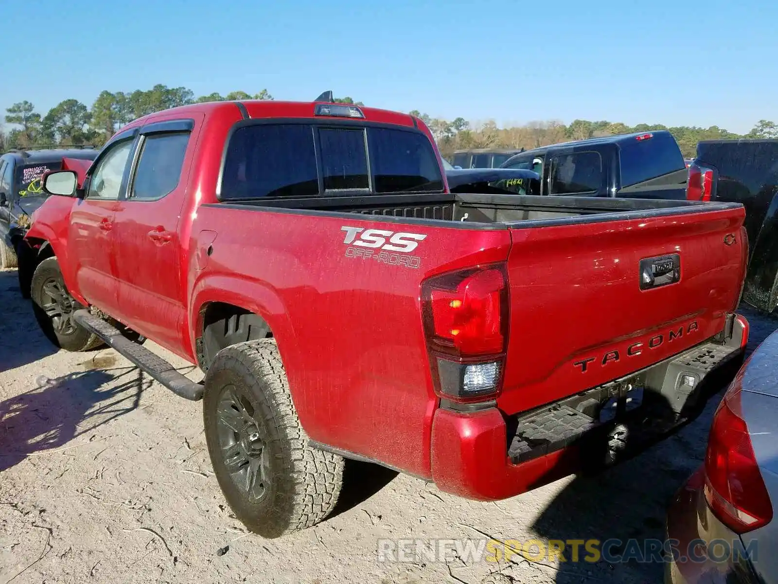 3 Photograph of a damaged car 5TFAX5GN9KX160628 TOYOTA TACOMA 2019