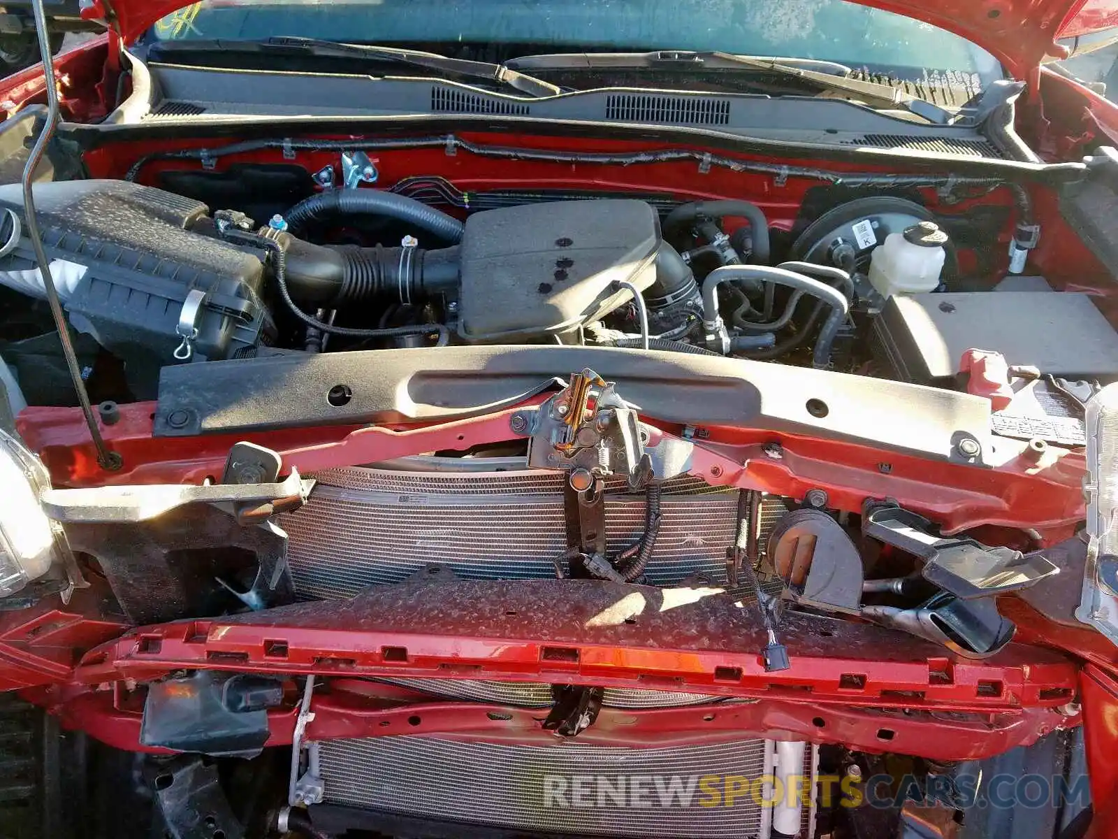 7 Photograph of a damaged car 5TFAX5GN9KX160628 TOYOTA TACOMA 2019