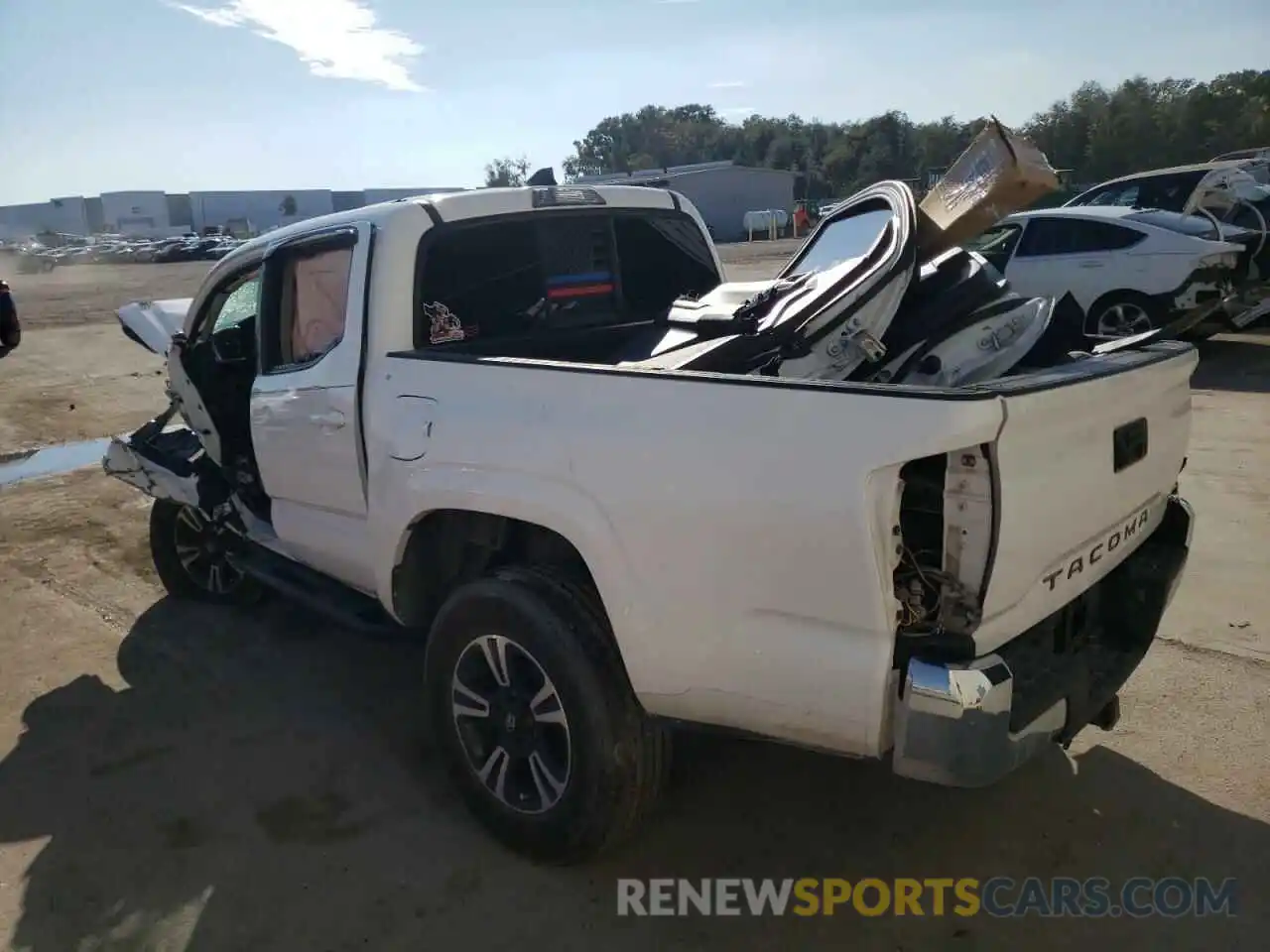 3 Photograph of a damaged car 5TFAX5GN9KX161150 TOYOTA TACOMA 2019