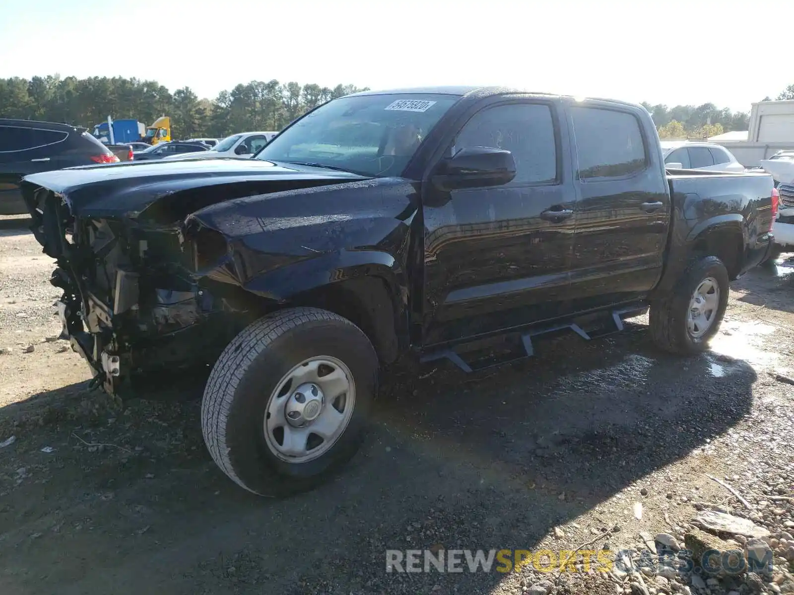 2 Photograph of a damaged car 5TFAX5GN9KX161570 TOYOTA TACOMA 2019