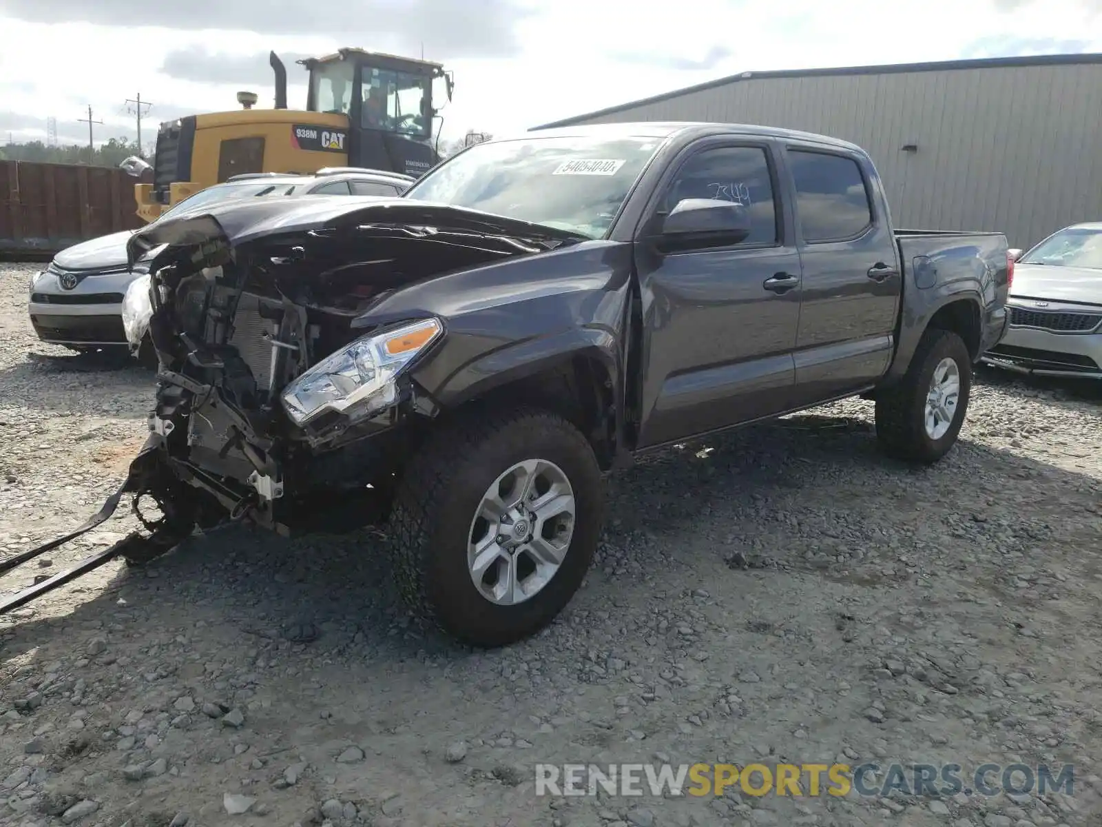 2 Photograph of a damaged car 5TFAX5GN9KX163299 TOYOTA TACOMA 2019