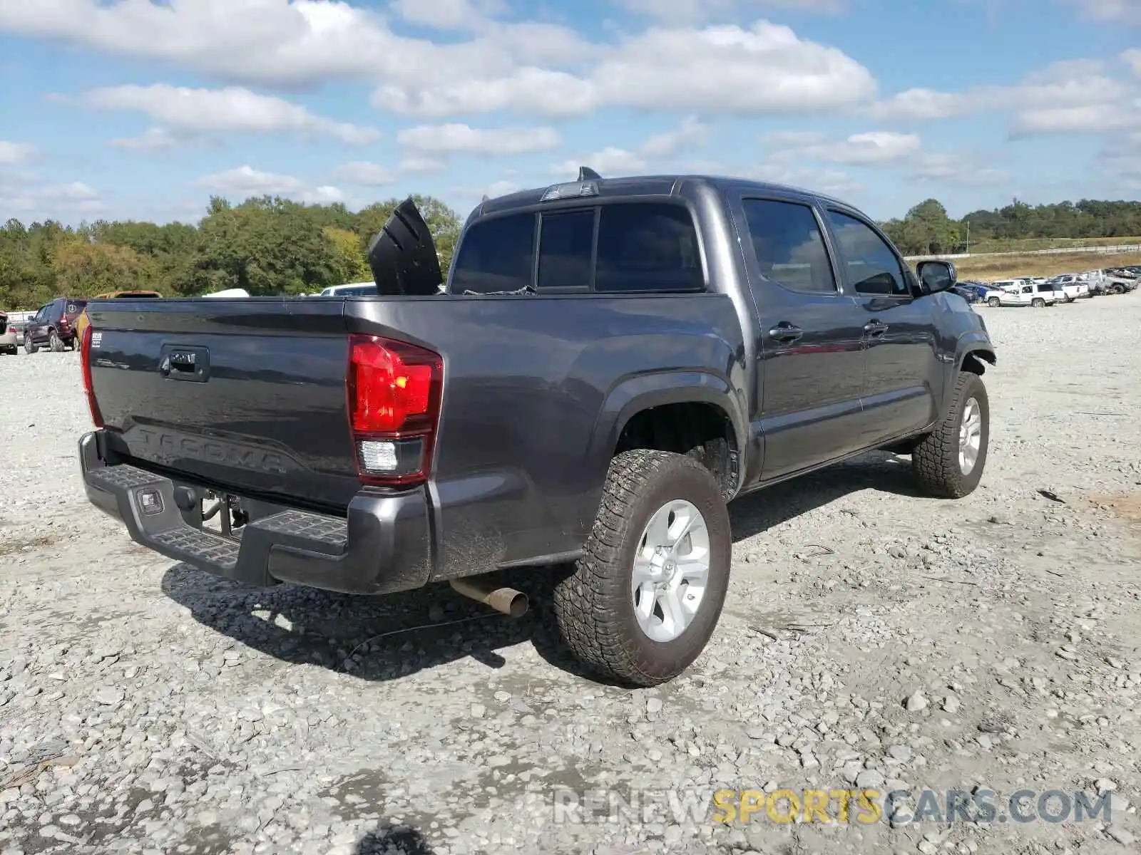 4 Photograph of a damaged car 5TFAX5GN9KX163299 TOYOTA TACOMA 2019