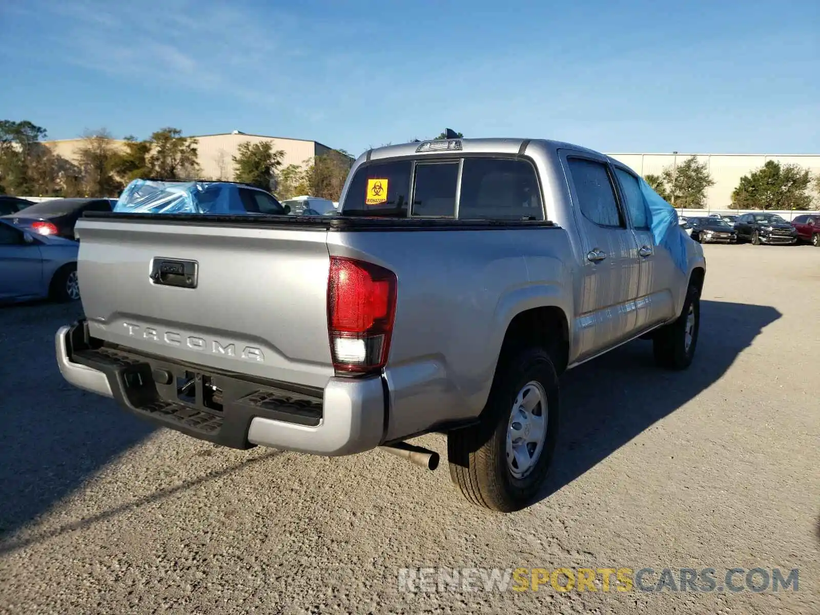 4 Photograph of a damaged car 5TFAX5GN9KX163643 TOYOTA TACOMA 2019