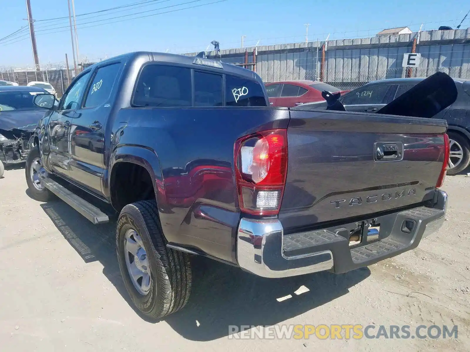 3 Photograph of a damaged car 5TFAX5GN9KX164775 TOYOTA TACOMA 2019