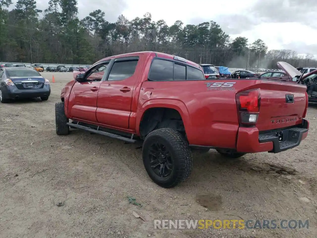 2 Photograph of a damaged car 5TFAX5GN9KX165070 TOYOTA TACOMA 2019