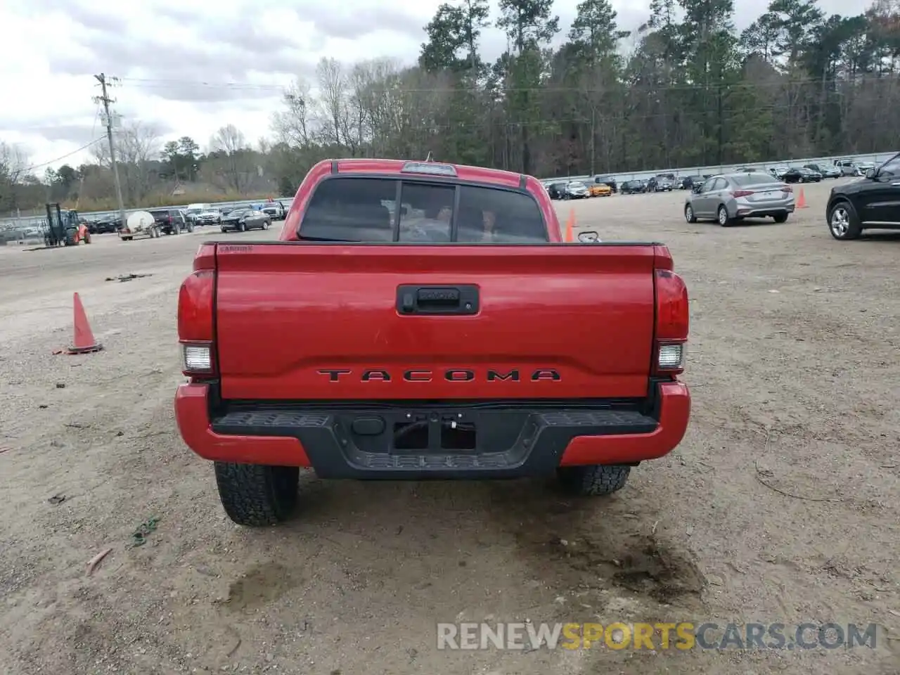 6 Photograph of a damaged car 5TFAX5GN9KX165070 TOYOTA TACOMA 2019