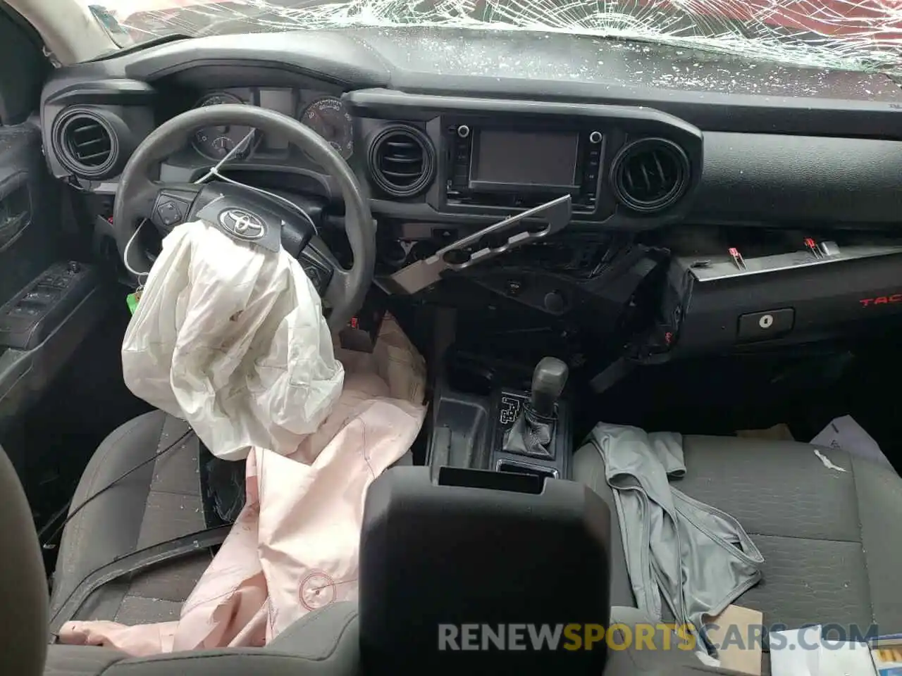 8 Photograph of a damaged car 5TFAX5GN9KX165070 TOYOTA TACOMA 2019