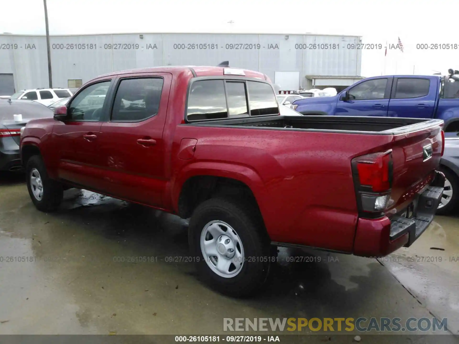 3 Photograph of a damaged car 5TFAX5GNXKX135012 TOYOTA TACOMA 2019