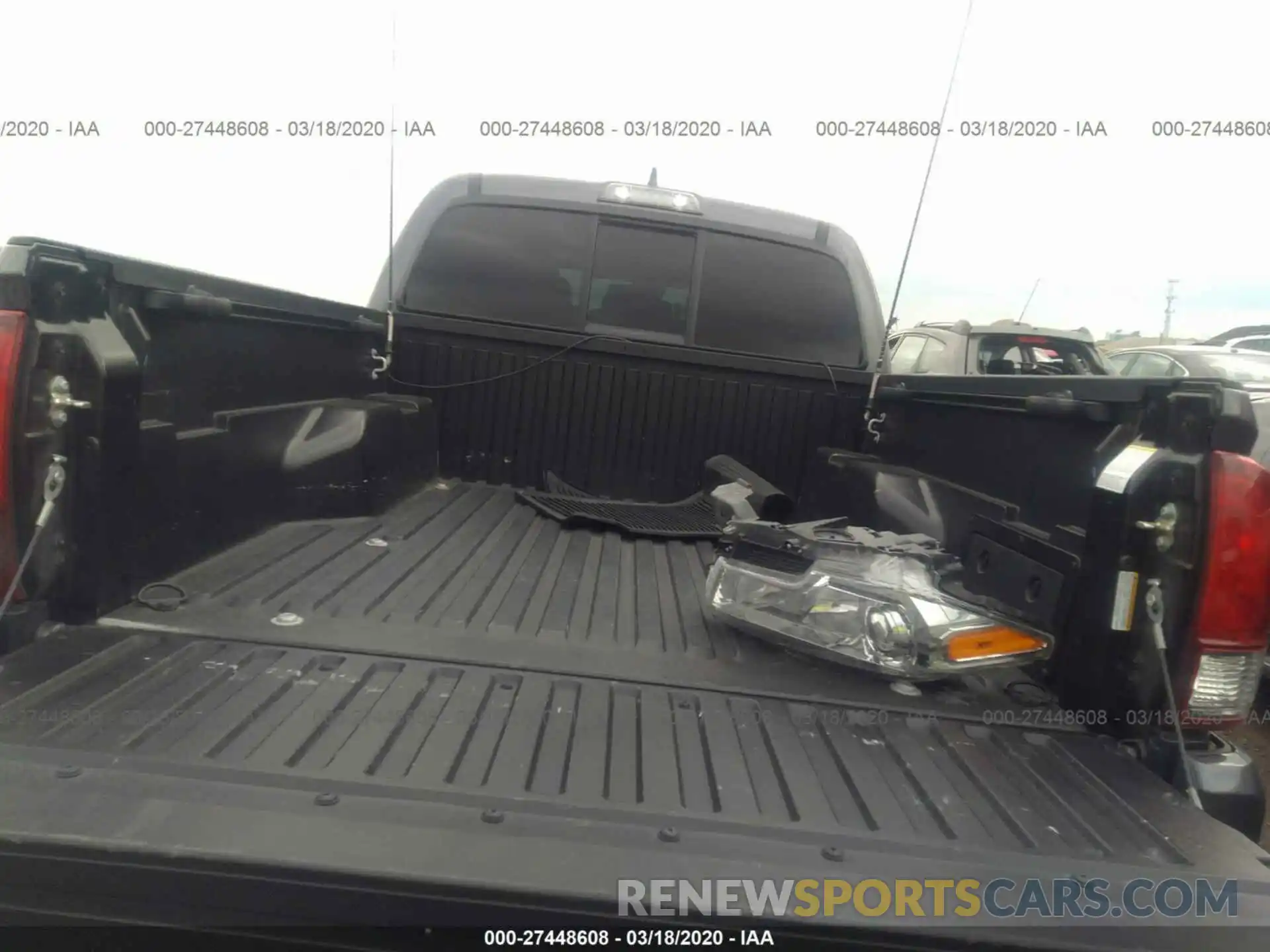 8 Photograph of a damaged car 5TFAX5GNXKX135866 TOYOTA TACOMA 2019