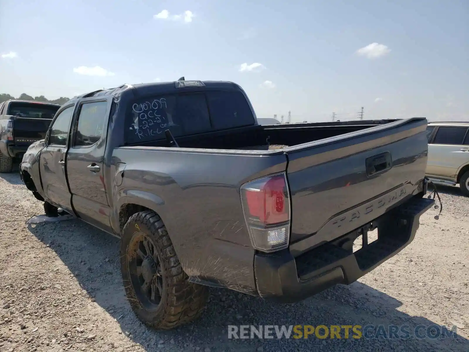 3 Photograph of a damaged car 5TFAX5GNXKX137049 TOYOTA TACOMA 2019