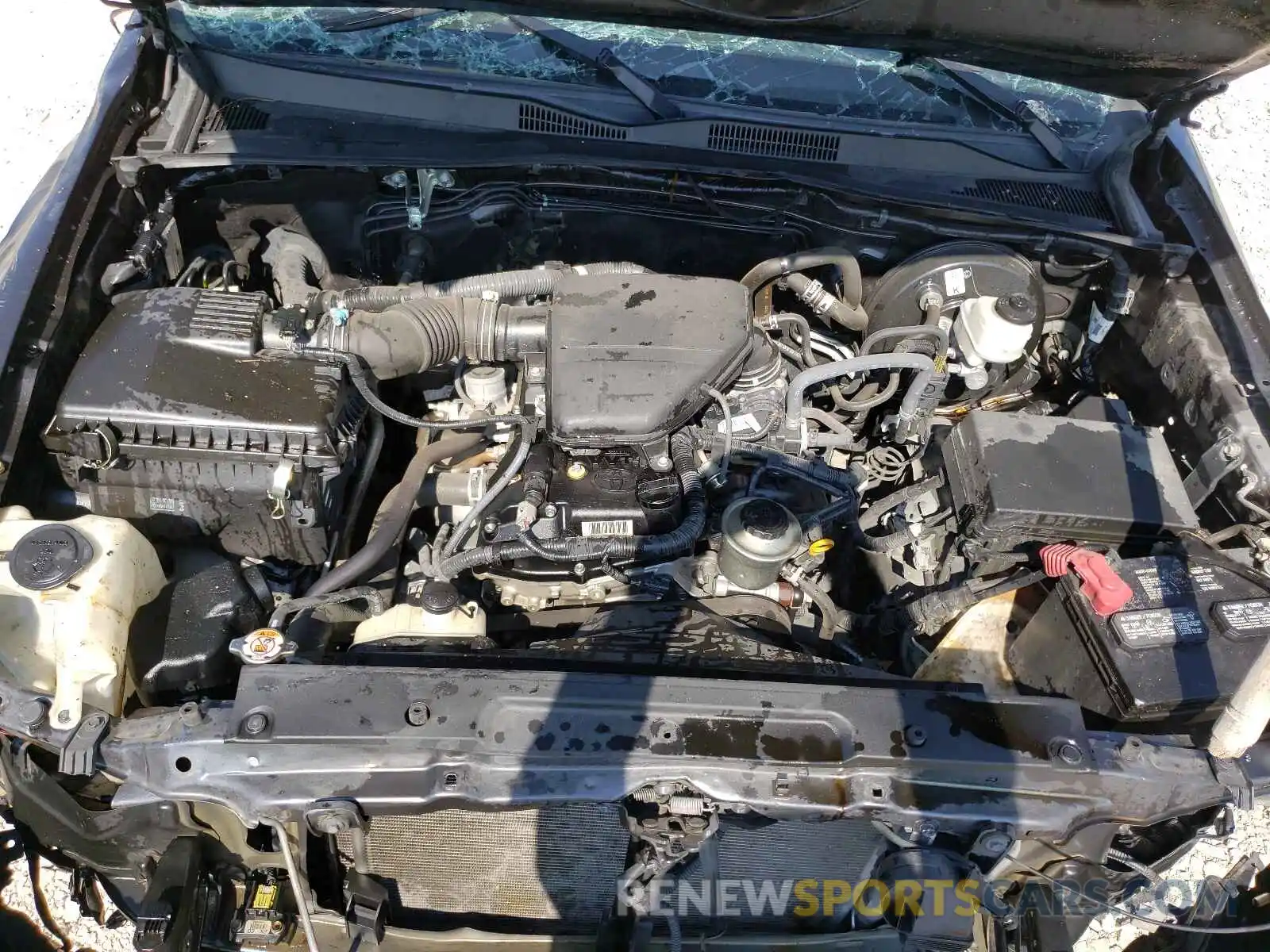 7 Photograph of a damaged car 5TFAX5GNXKX137049 TOYOTA TACOMA 2019