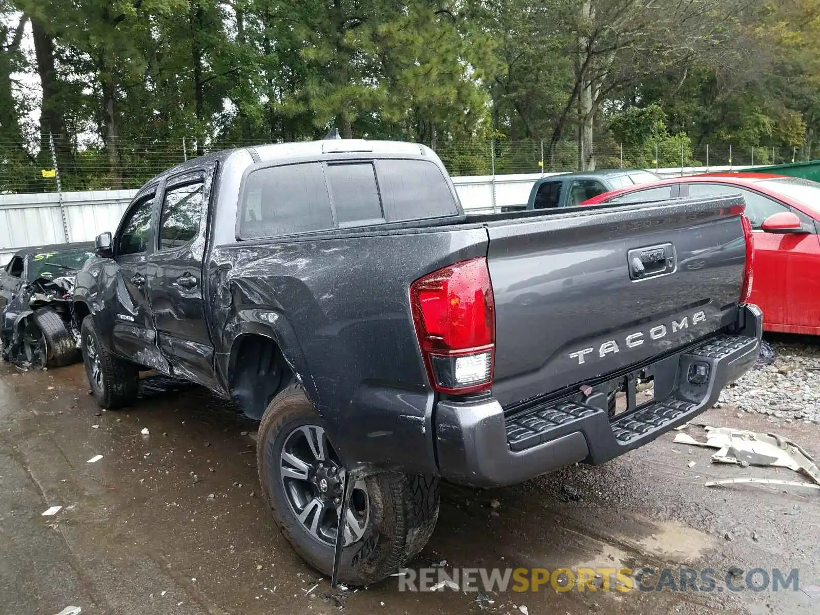 3 Фотография поврежденного автомобиля 5TFAX5GNXKX143580 TOYOTA TACOMA 2019