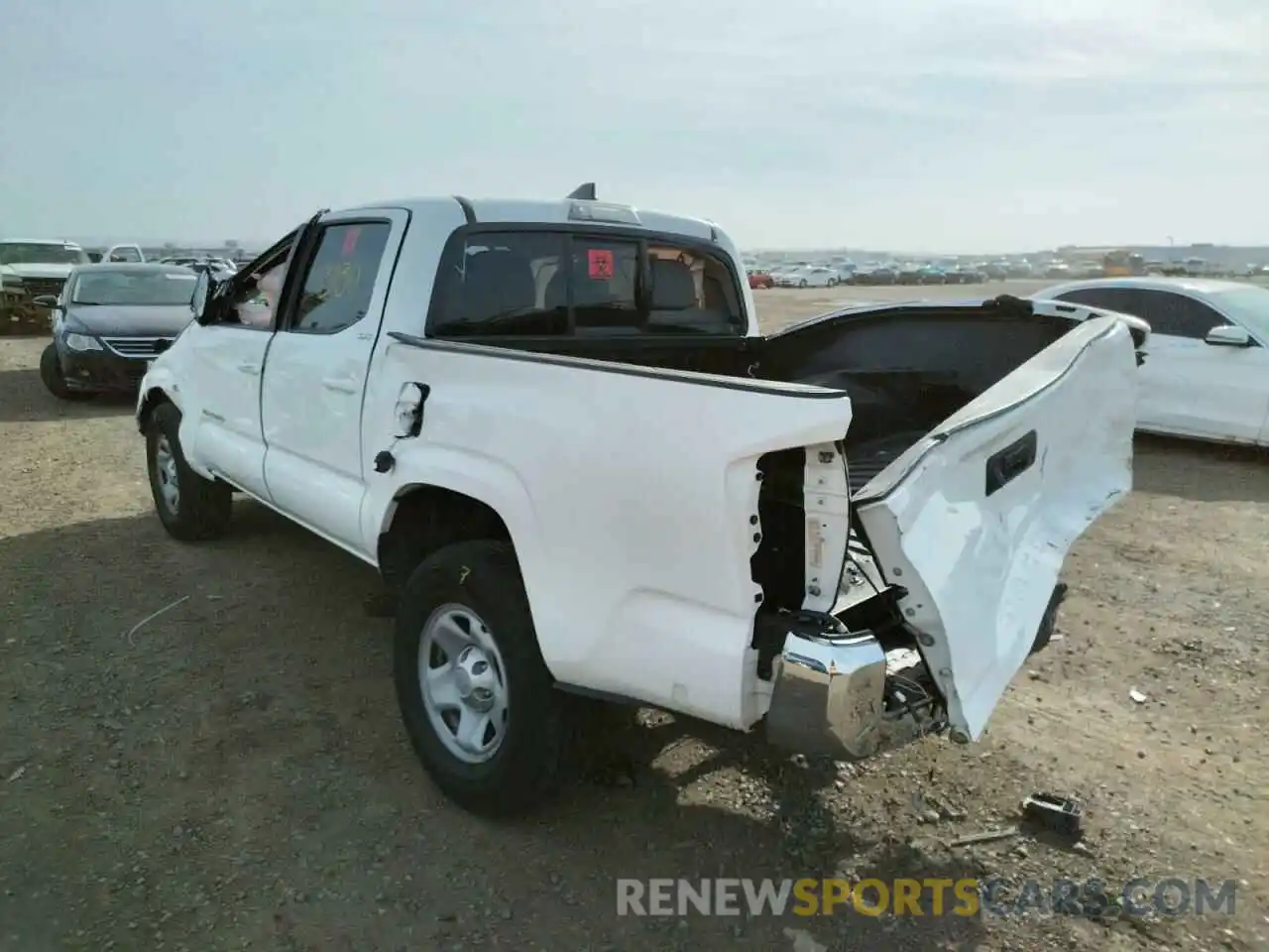 3 Photograph of a damaged car 5TFAX5GNXKX146897 TOYOTA TACOMA 2019