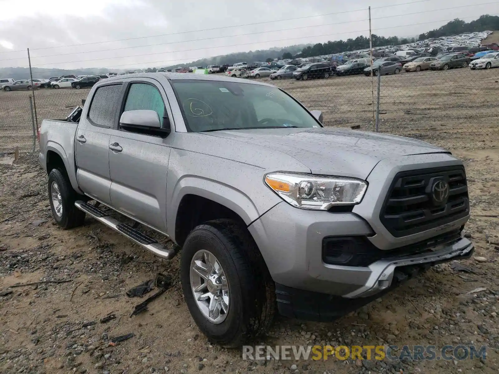 1 Фотография поврежденного автомобиля 5TFAX5GNXKX154935 TOYOTA TACOMA 2019