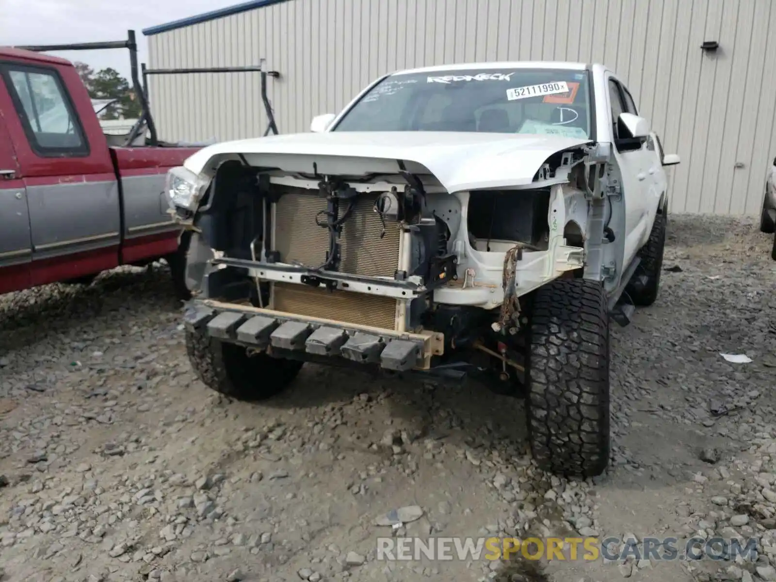 9 Photograph of a damaged car 5TFAX5GNXKX155129 TOYOTA TACOMA 2019