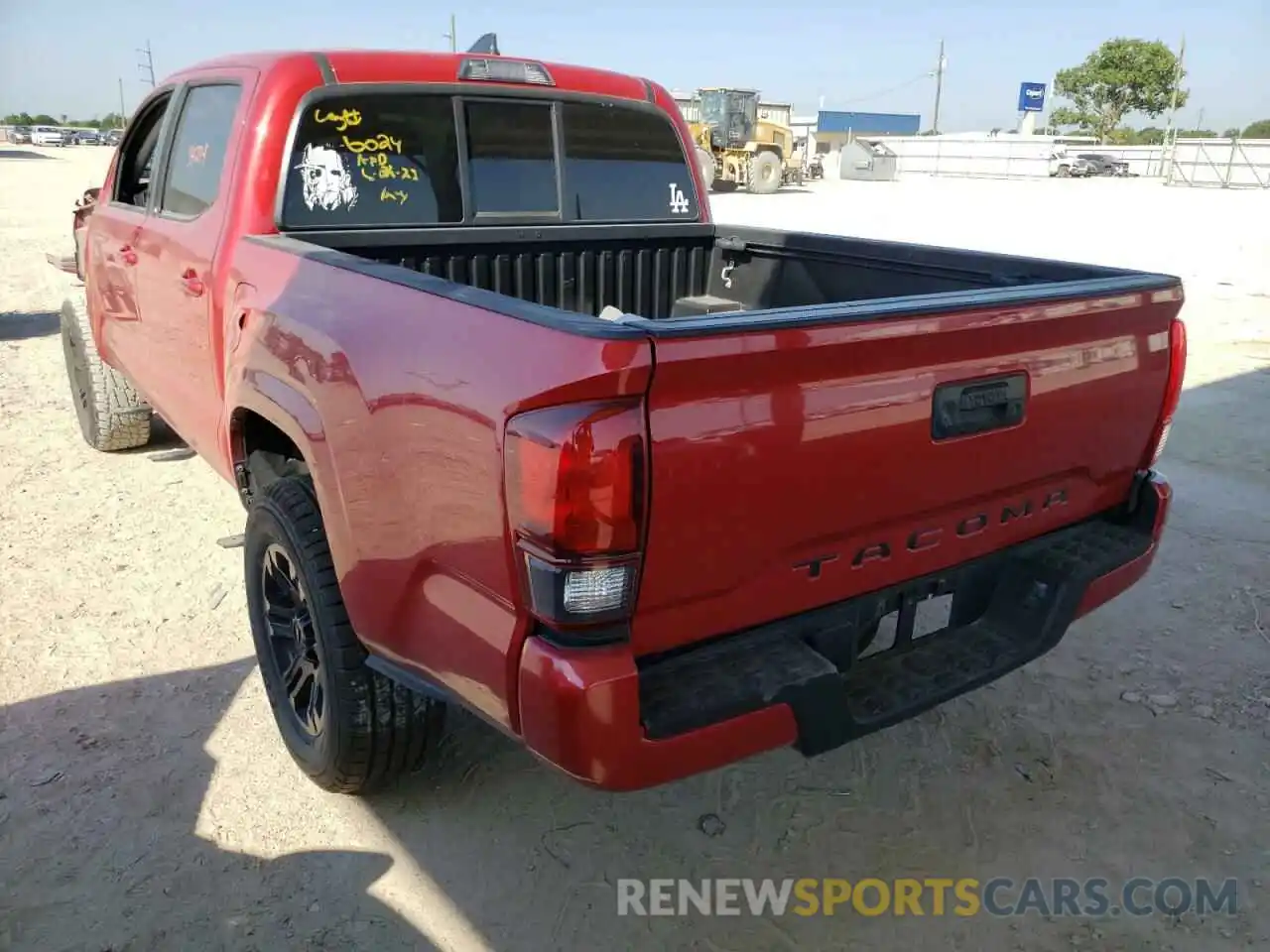 3 Photograph of a damaged car 5TFAX5GNXKX156488 TOYOTA TACOMA 2019