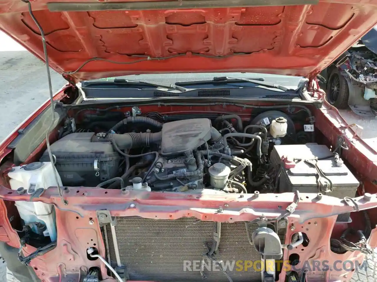 7 Photograph of a damaged car 5TFAX5GNXKX156488 TOYOTA TACOMA 2019