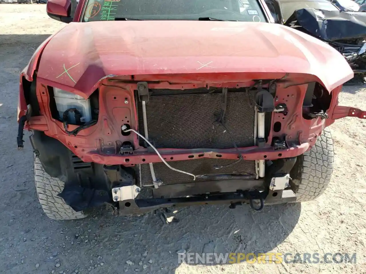 9 Photograph of a damaged car 5TFAX5GNXKX156488 TOYOTA TACOMA 2019