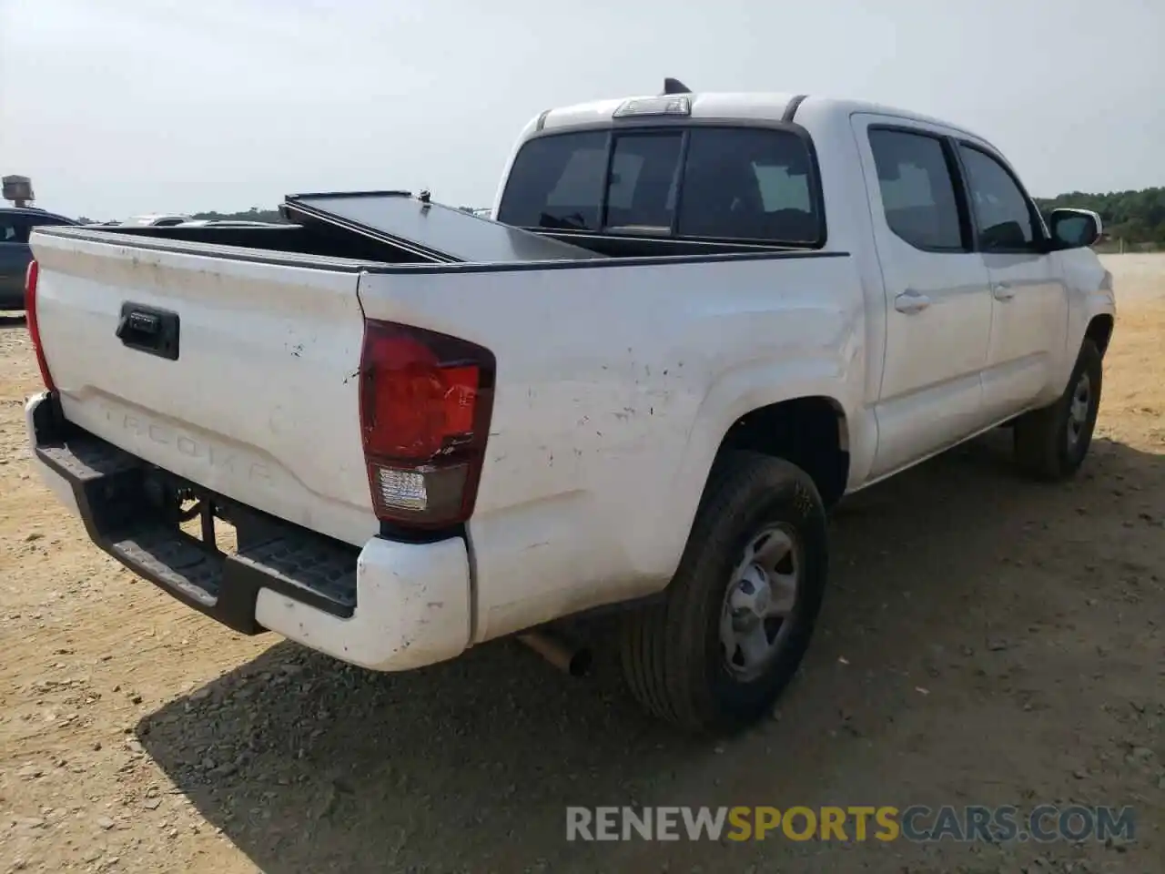 4 Photograph of a damaged car 5TFAX5GNXKX158760 TOYOTA TACOMA 2019