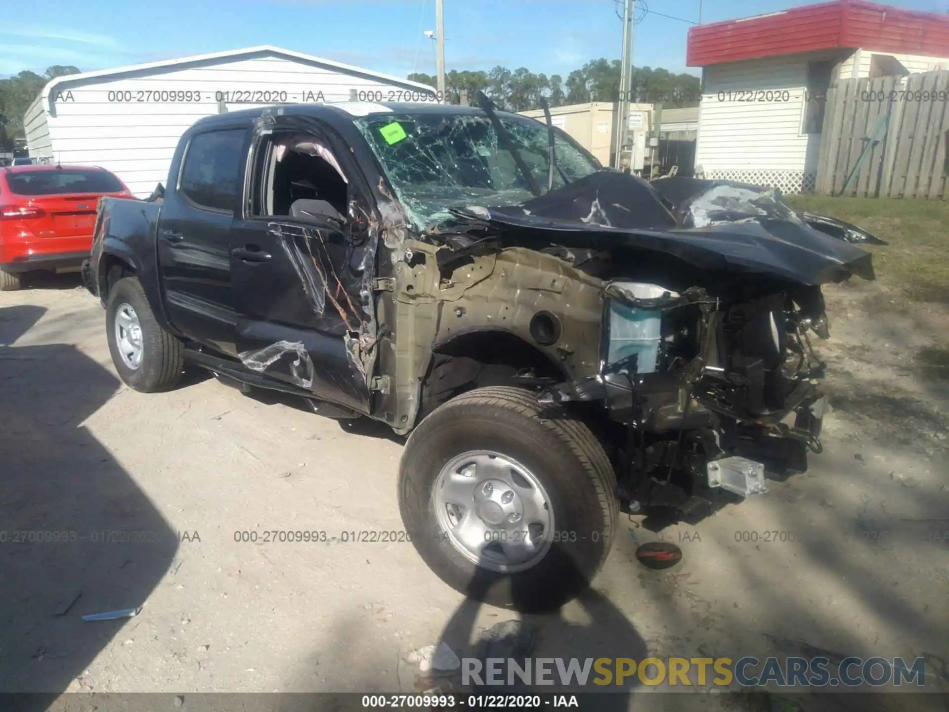 1 Фотография поврежденного автомобиля 5TFAX5GNXKX162288 TOYOTA TACOMA 2019