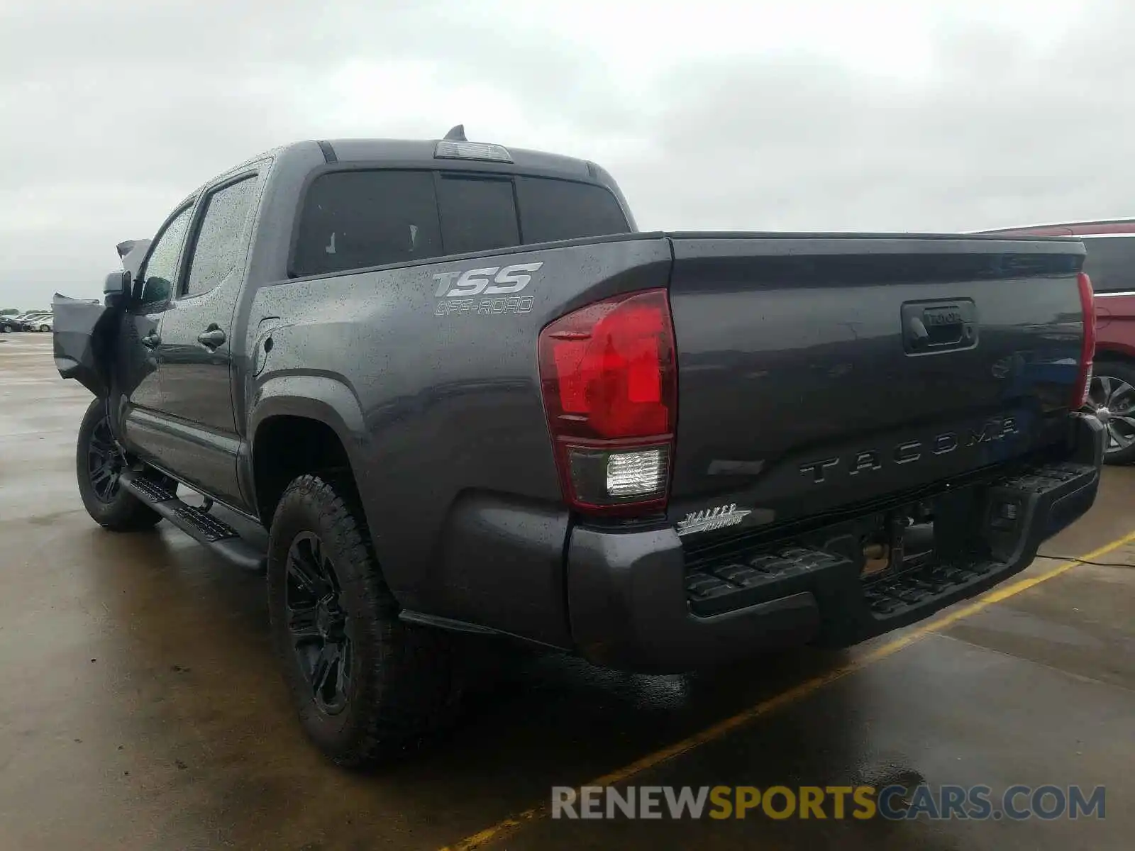 3 Photograph of a damaged car 5TFAX5GNXKX164400 TOYOTA TACOMA 2019