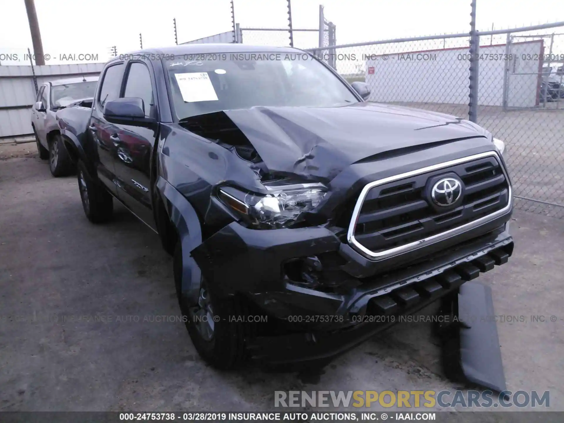 6 Photograph of a damaged car 5TFAZ5CN0KX079386 TOYOTA TACOMA 2019