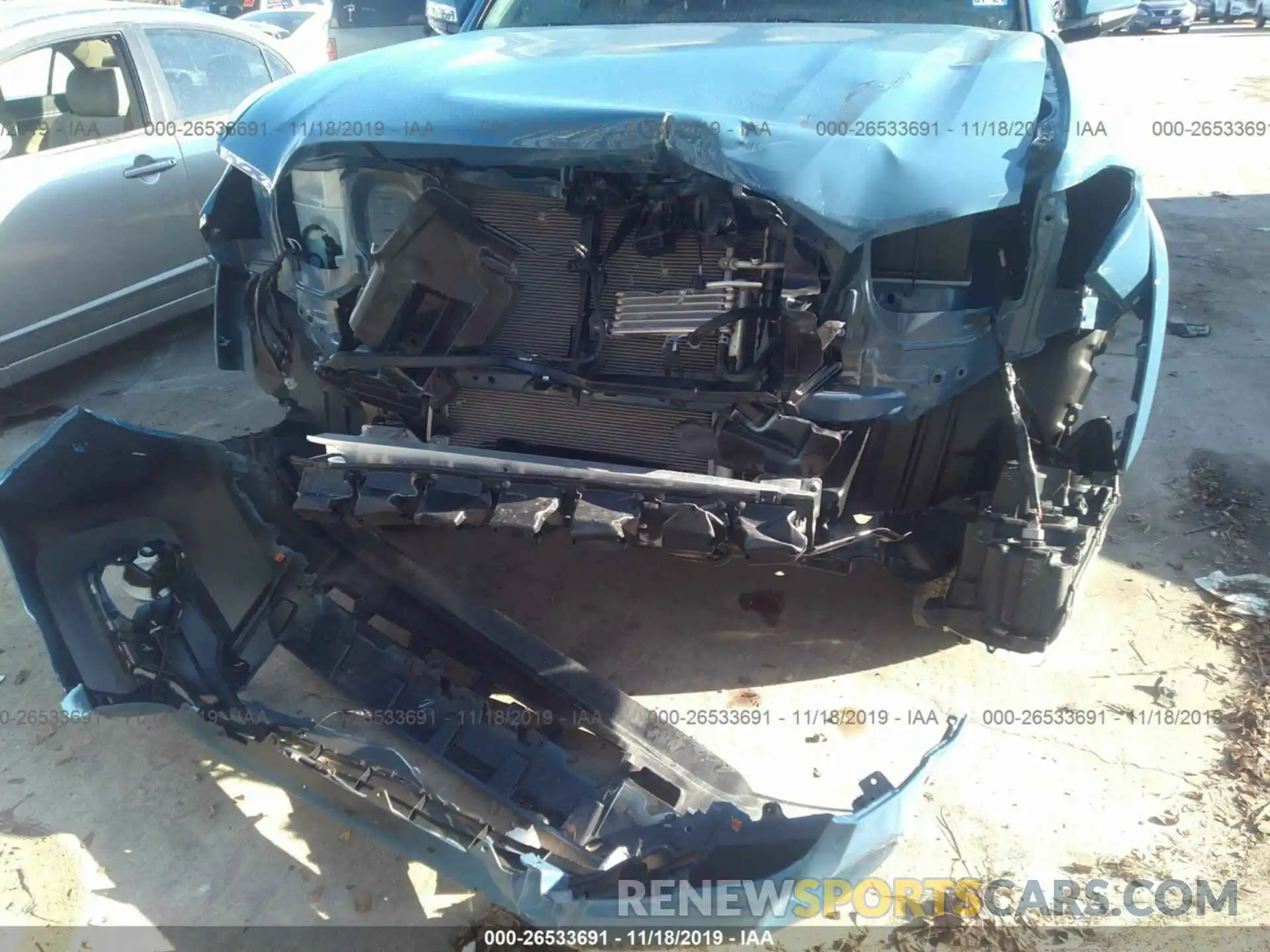 6 Photograph of a damaged car 5TFAZ5CN0KX086550 TOYOTA TACOMA 2019