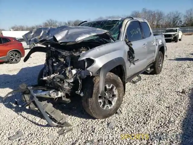 2 Photograph of a damaged car 5TFAZ5CN0KX087178 TOYOTA TACOMA 2019