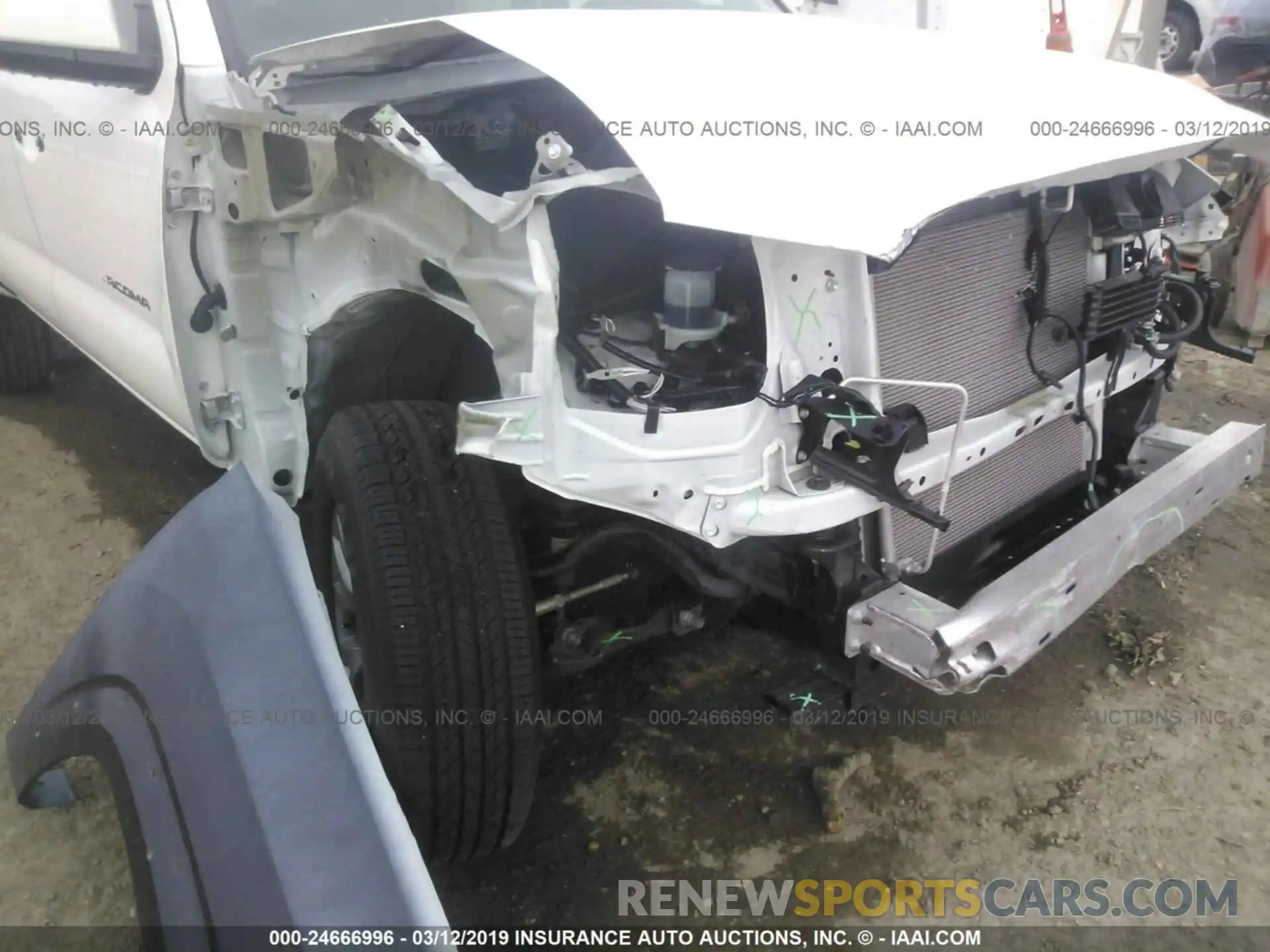 6 Photograph of a damaged car 5TFAZ5CN1KX071653 TOYOTA TACOMA 2019