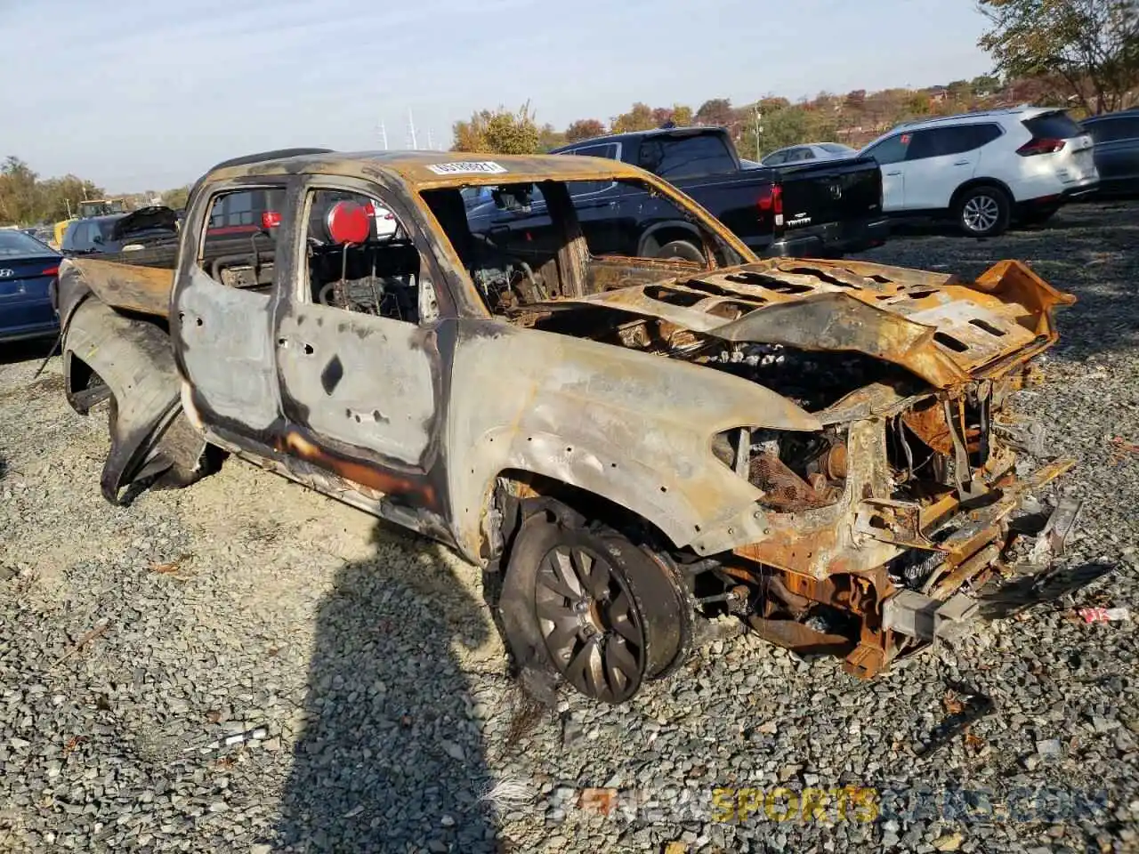 1 Photograph of a damaged car 5TFAZ5CN1KX076562 TOYOTA TACOMA 2019