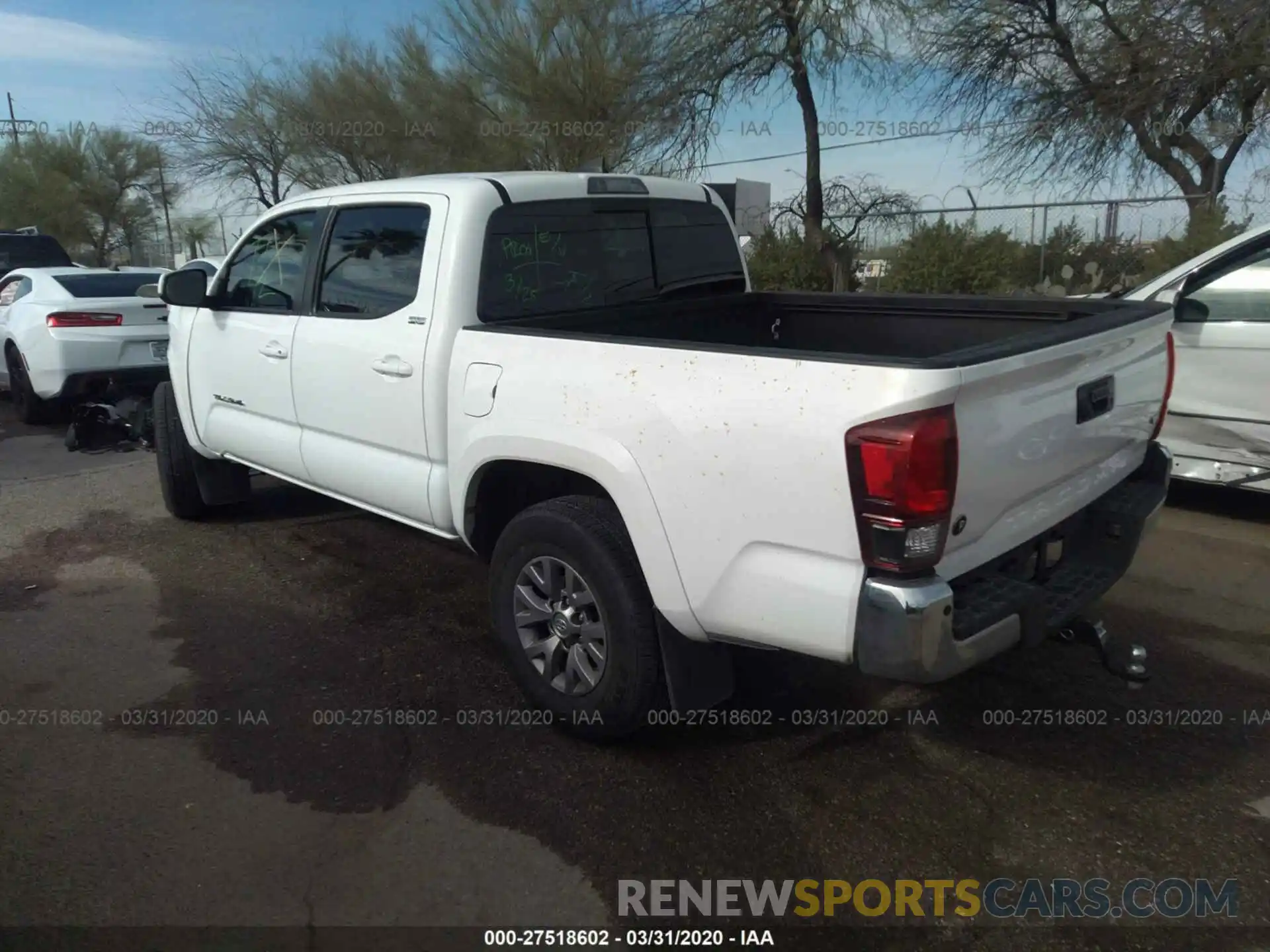 3 Photograph of a damaged car 5TFAZ5CN1KX079185 TOYOTA TACOMA 2019