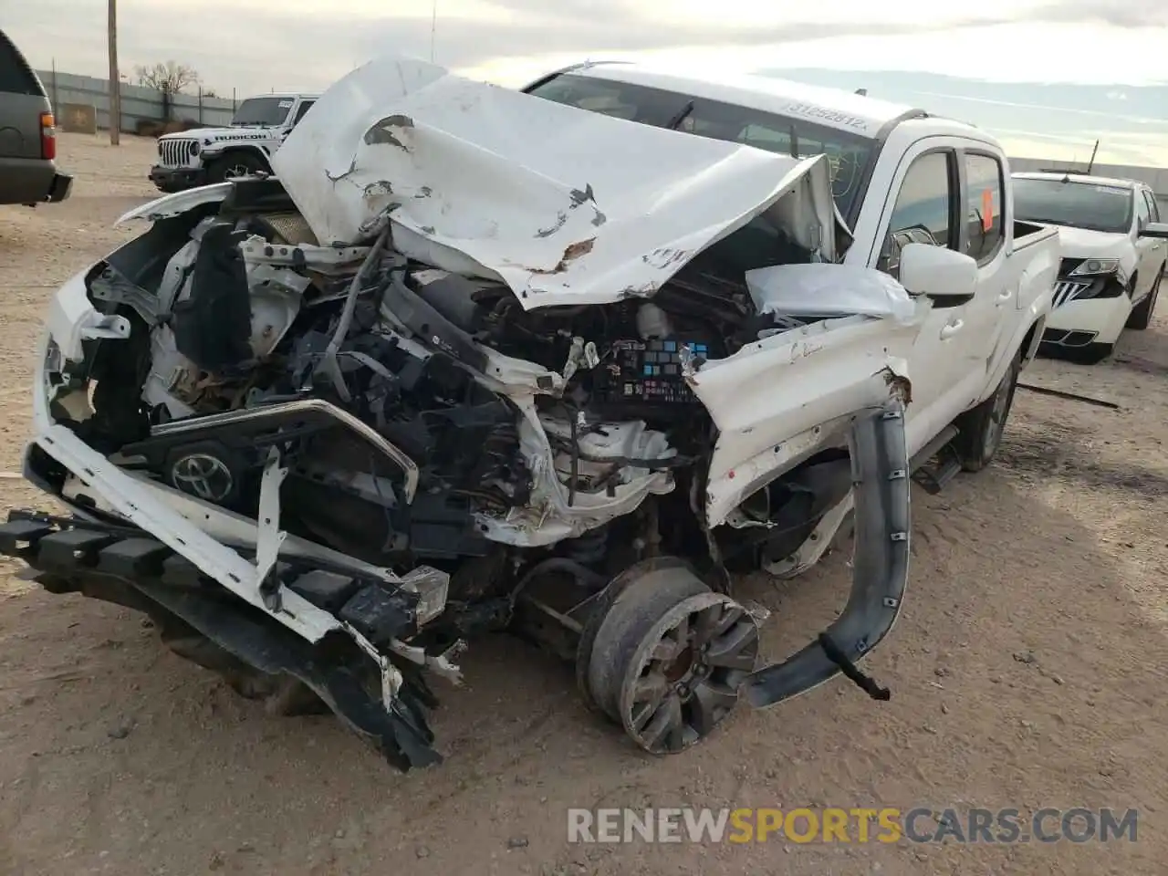 9 Photograph of a damaged car 5TFAZ5CN1KX083186 TOYOTA TACOMA 2019