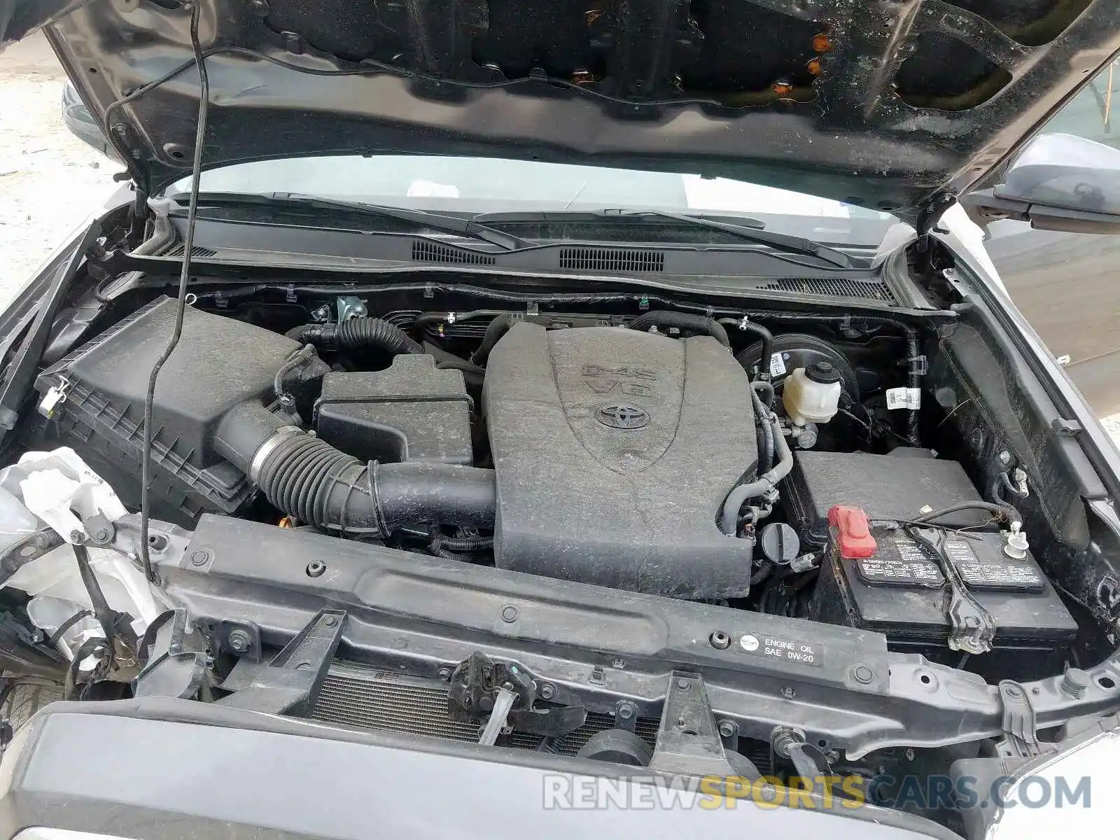 7 Photograph of a damaged car 5TFAZ5CN1KX084242 TOYOTA TACOMA 2019