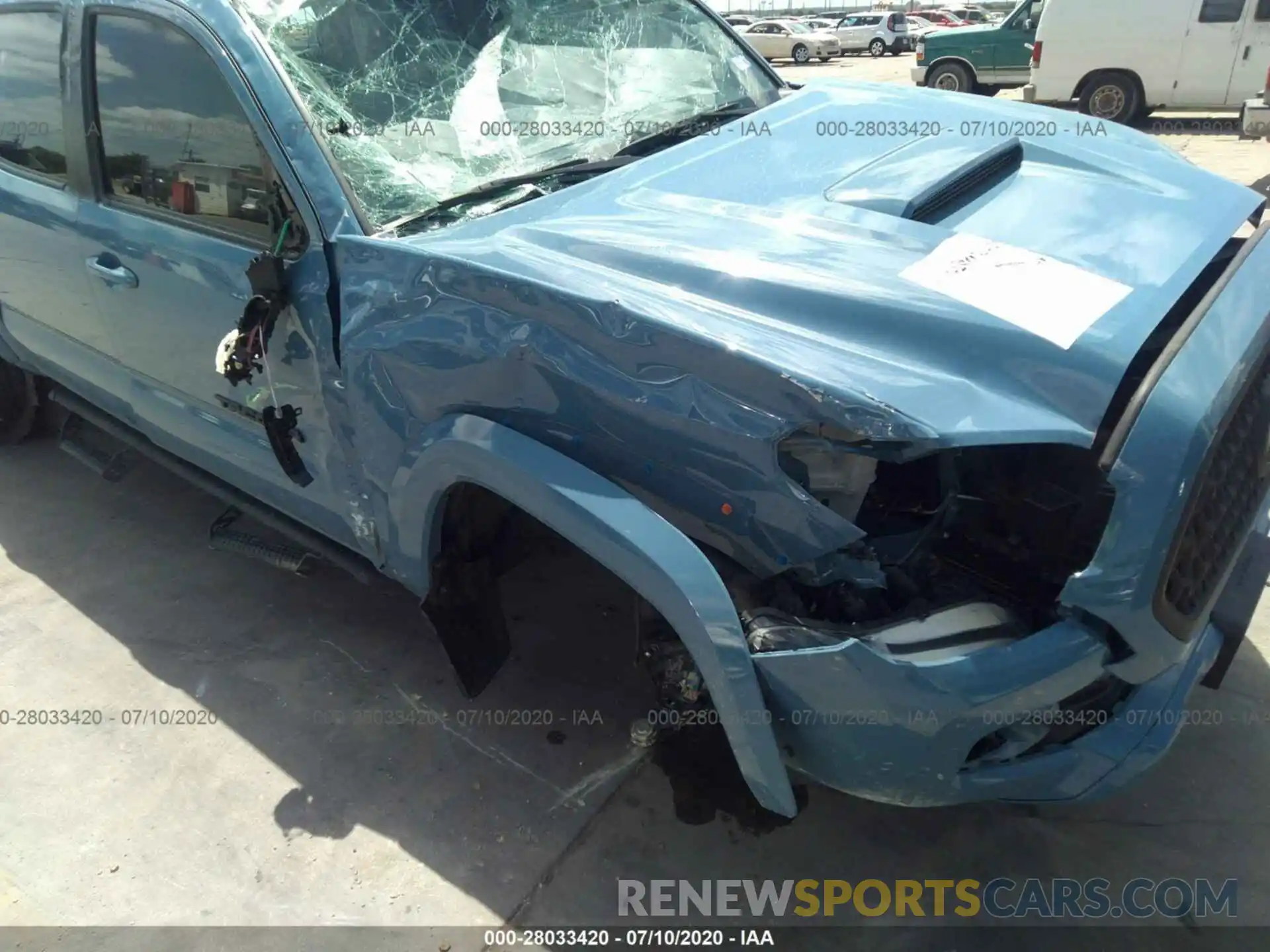 6 Photograph of a damaged car 5TFAZ5CN1KX086198 TOYOTA TACOMA 2019