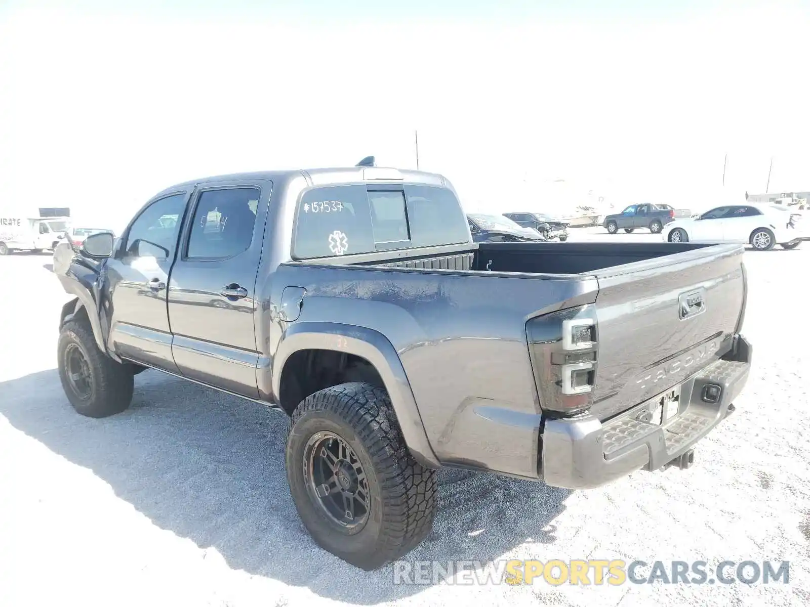 3 Photograph of a damaged car 5TFAZ5CN2KX075484 TOYOTA TACOMA 2019