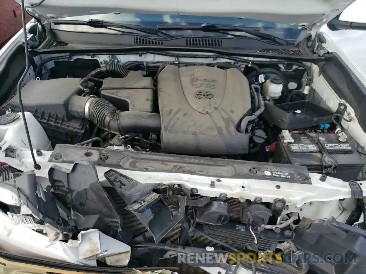 7 Photograph of a damaged car 5TFAZ5CN2KX076490 TOYOTA TACOMA 2019