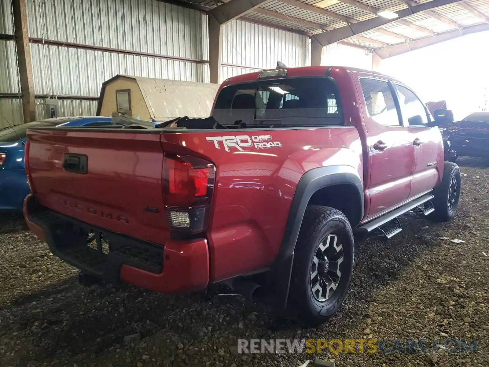 4 Photograph of a damaged car 5TFAZ5CN2KX077980 TOYOTA TACOMA 2019