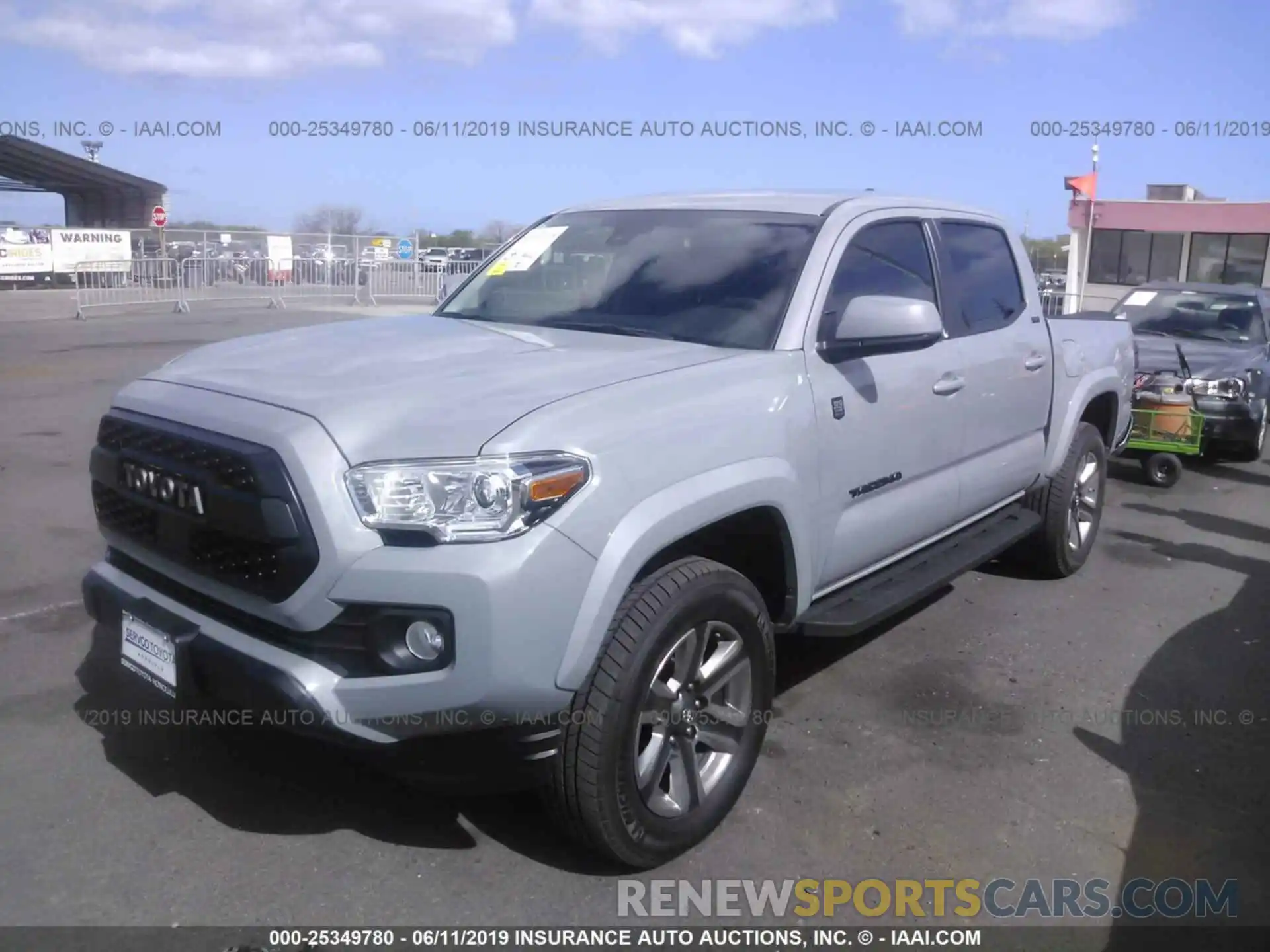 2 Photograph of a damaged car 5TFAZ5CN2KX081415 TOYOTA TACOMA 2019