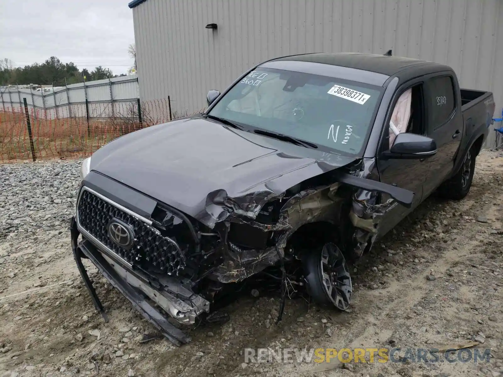 9 Photograph of a damaged car 5TFAZ5CN2KX081754 TOYOTA TACOMA 2019