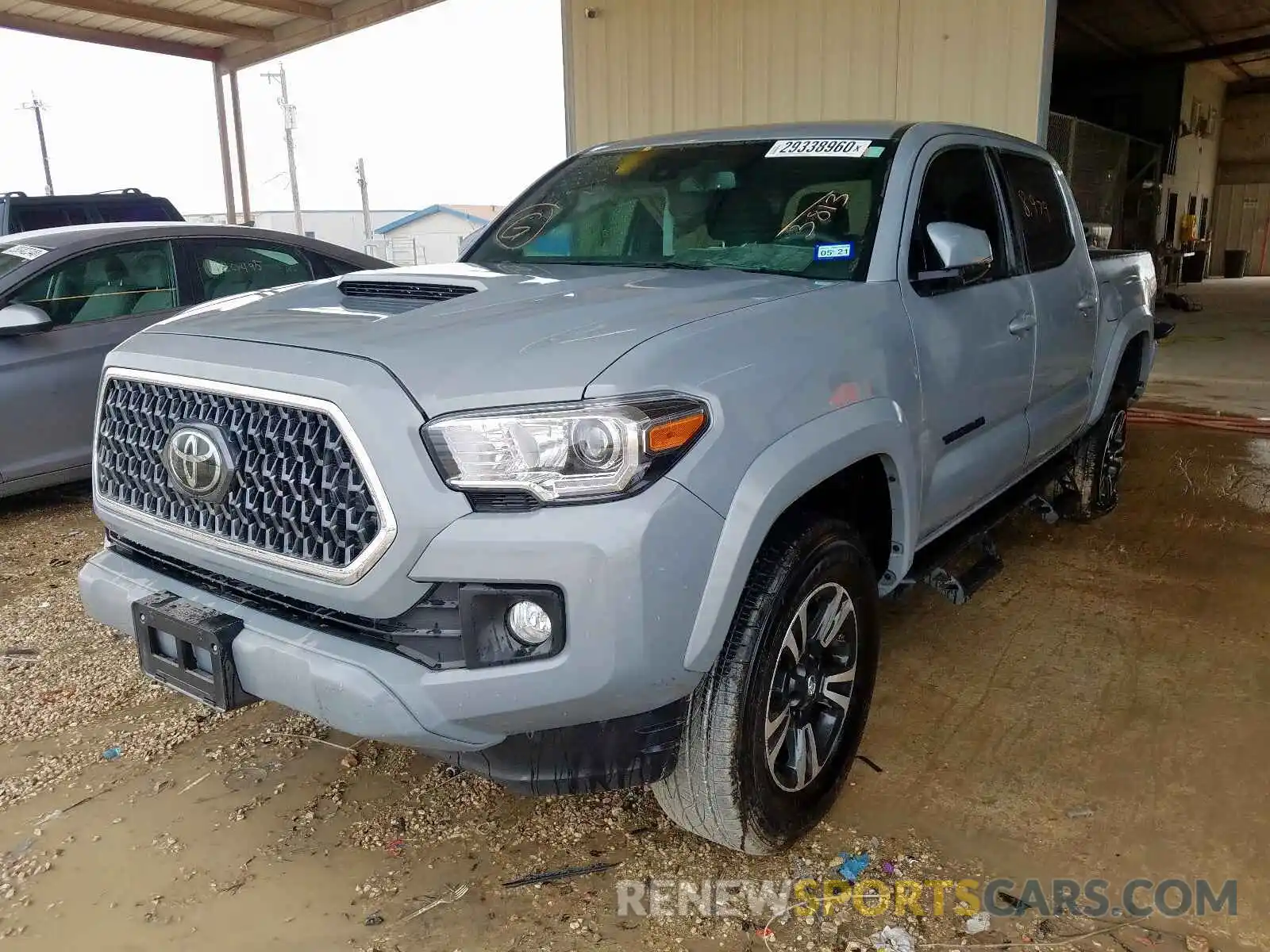 2 Photograph of a damaged car 5TFAZ5CN2KX083813 TOYOTA TACOMA 2019